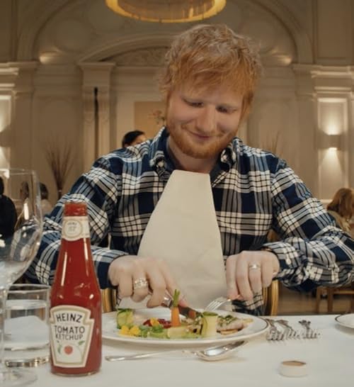 Ed Sheeran Heinz Ketchup Commercial