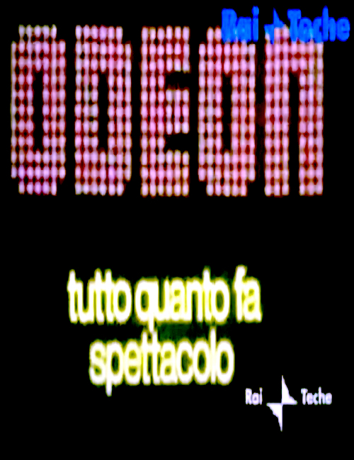 Odeon: Tutto quanto fa spettacolo