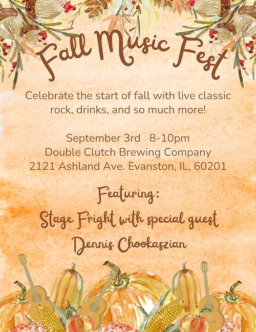 Stage Fright: Fall Music Fest and Booth Battle of the Bands