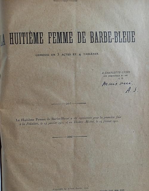 La huitième femme de Barbe Bleue