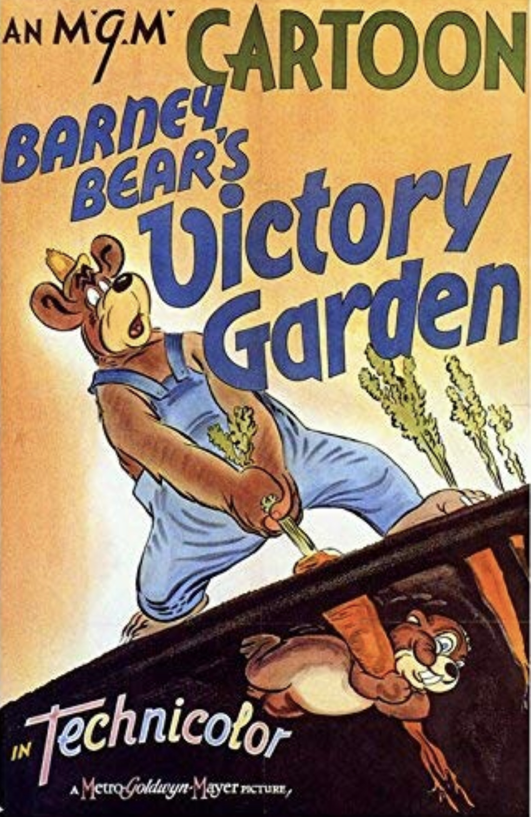 Barney Bear's Victory Garden