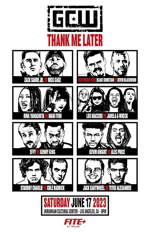 GCW: Thank Me Later