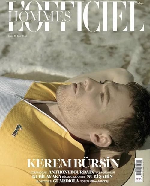 L'Officiel Hommes Türkiye: Kerem Bürsin - Yaz 2018