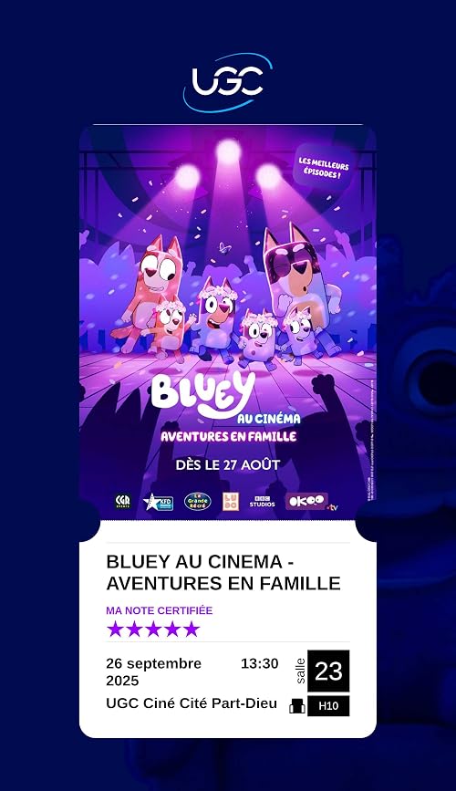Bluey au Cinema: Aventures en Famille