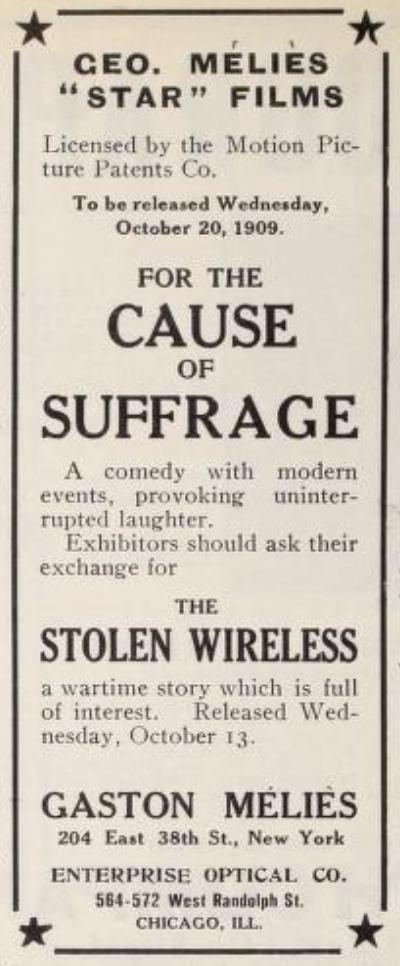 For the Cause of Suffrage