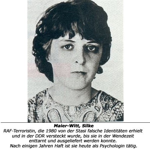 Die vier Leben von Silke Maier-Witt