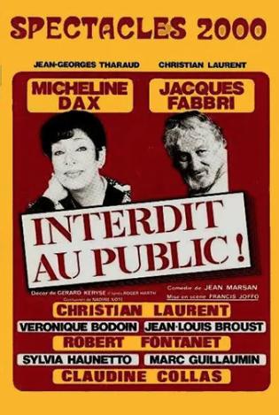 Interdit au public