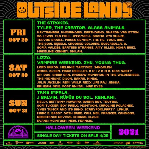 Outside Lands Music & Art Festival