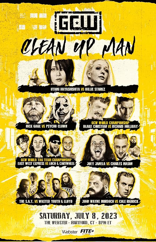 GCW: Clean Up Man 2023