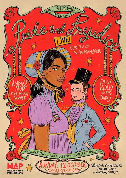 Cinema for Gaza presents: Pride & Prejudice - The Table Read