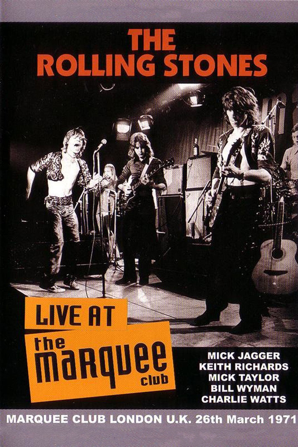 The Rolling Stones - From The Vault - The Marquee Club, Live in 1971 (1971)