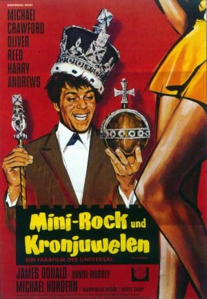 Minirock und Kronjuwelen
