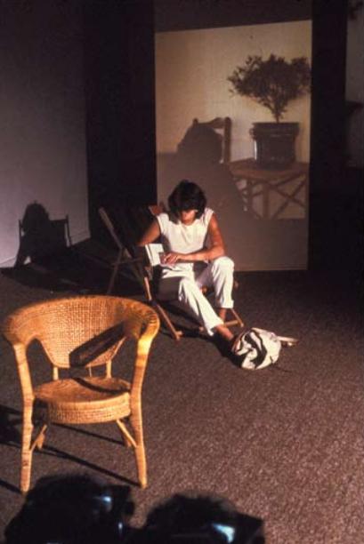 The at Home Series: Slide Installations, 1978-1980
