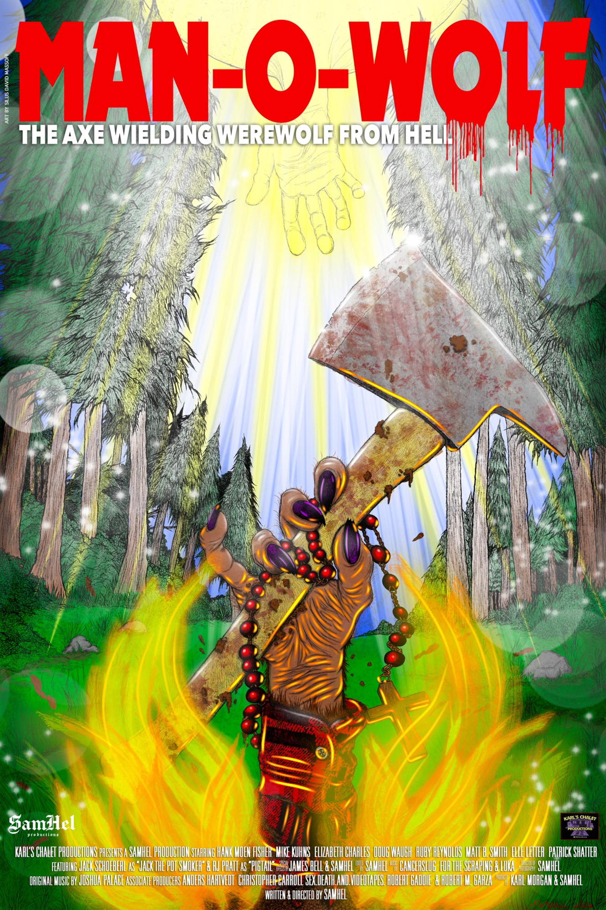 Man-O-Wolf: The Axe Wielding Werewolf from Hell