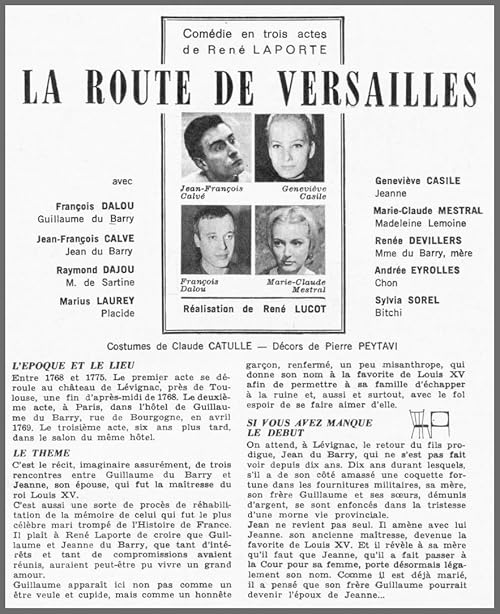 La Route de Versailles