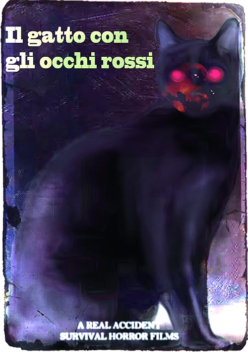 Il gatto con gli occhi rossi