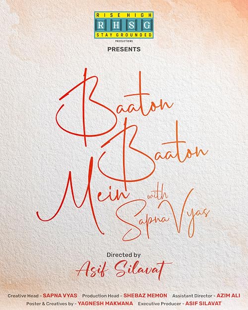 Baaton Baaton Mein with Sapna Vyas