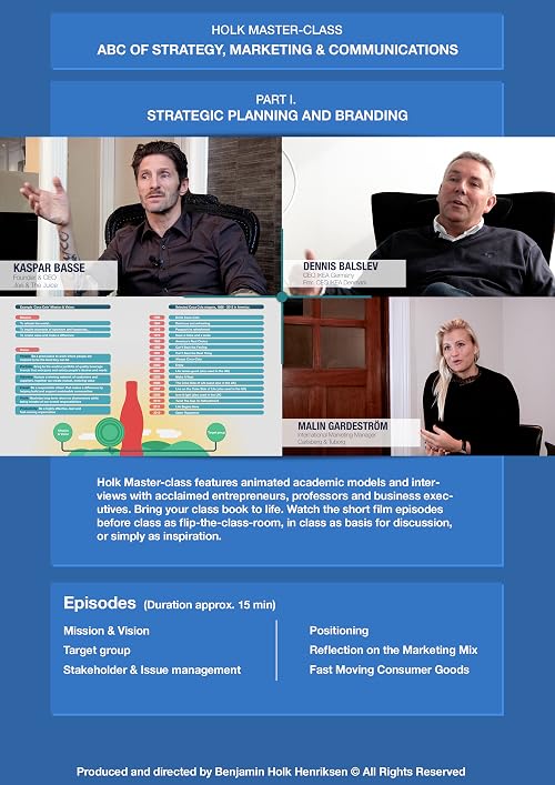 Holk Master-class, ABC of Strategy, Marketing & Communications. Part I. Strategic planning and branding.