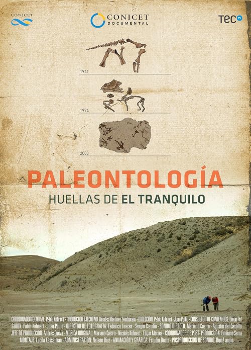 Paleontología: huellas de El Tranquilo