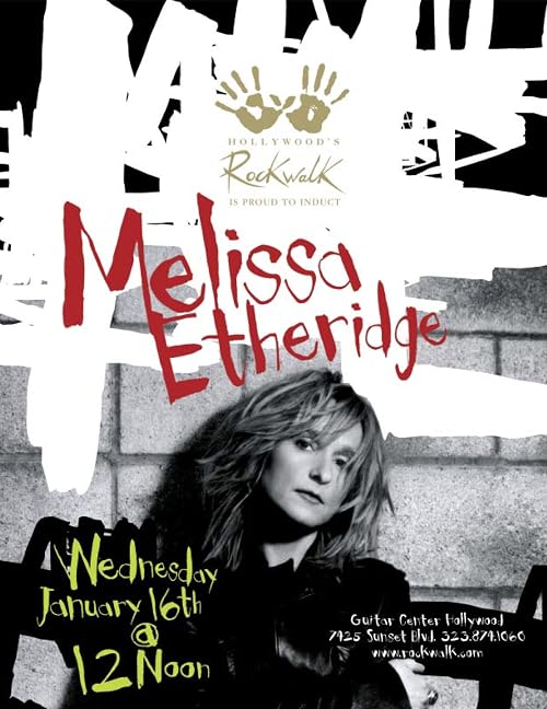 Melissa Etheridge: RockWalk Induction