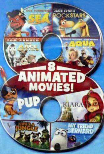 8 Animated Movies! - Volume 1