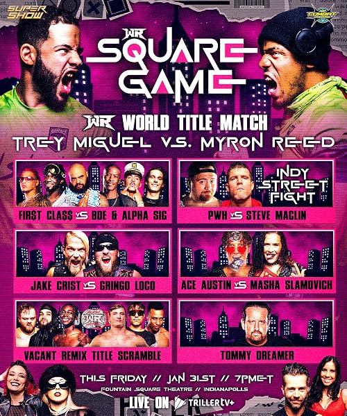 Wrestling Revolver: Square Game