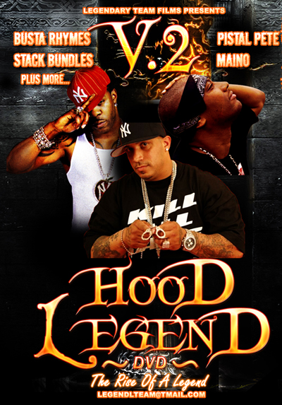 Hood Legend DVD V.2 the Rise of a Legend