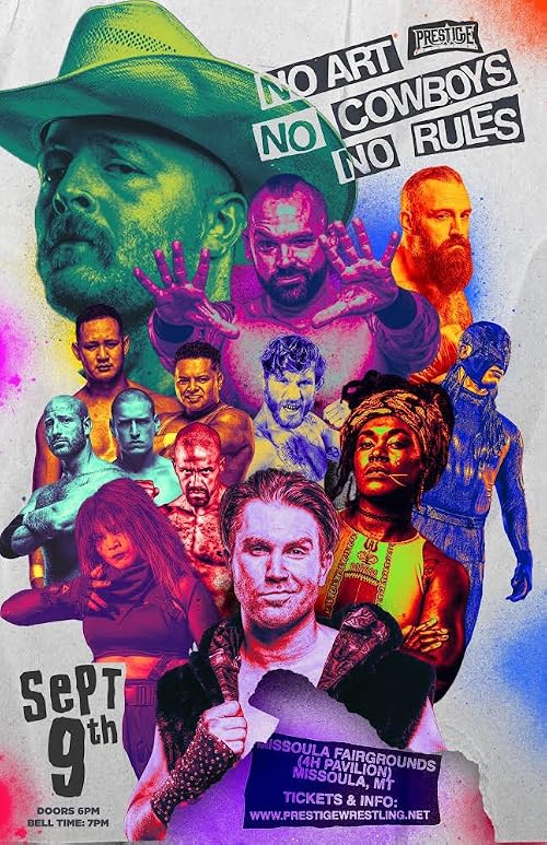Prestige Wrestling: No Art, No Cowboys, No Rules