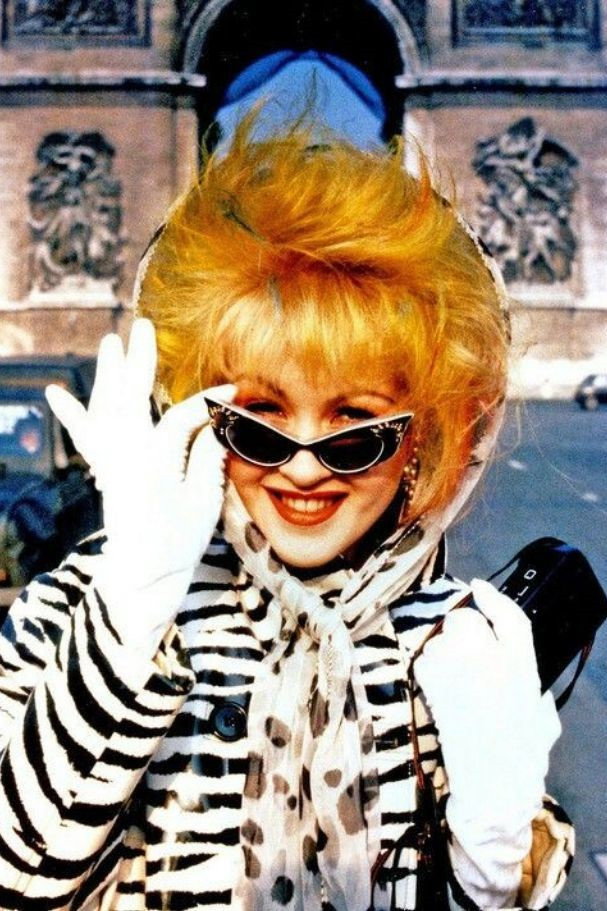 Cyndi Lauper in Paris