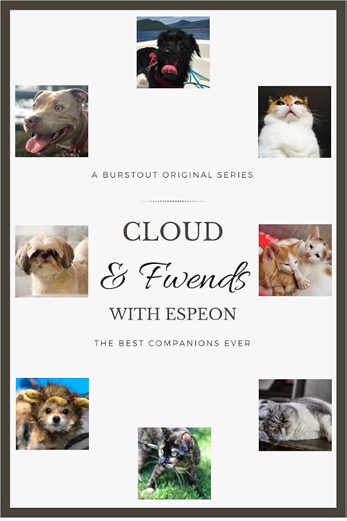 Cloud & Fwends with Espeon