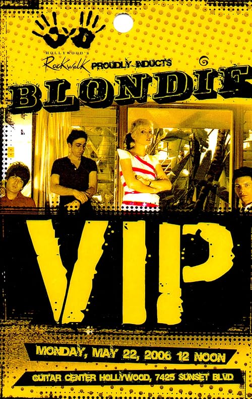 Blondie: RockWalk Induction