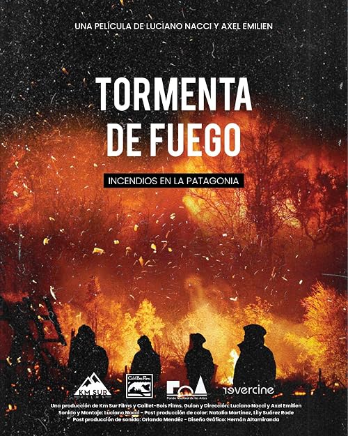 Tormenta de fuego, incendios en la Patagonia