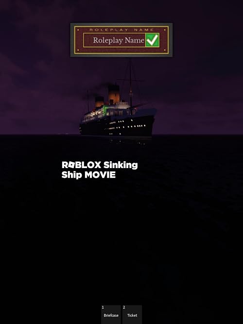 Roblox Sinking Ship Movie