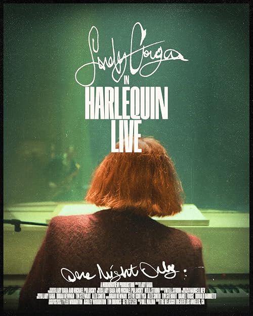 Lady Gaga in Harlequin Live: One Night Only