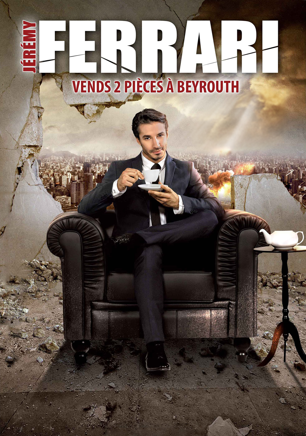 Jérémy Ferrari: Vends 2 pièces à Beyrouth