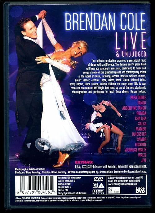 Brendan Cole Live & Unjudged