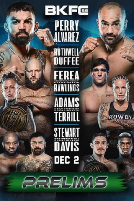 BKFC 56 Perry vs Alvarez: Prelims