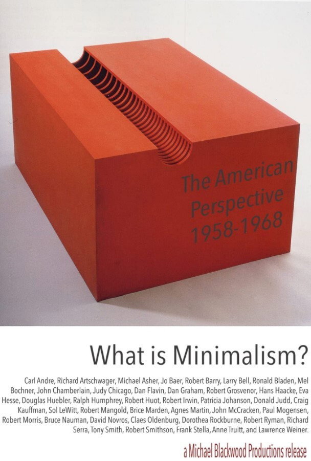 What is Minimalism?: The American Perspective 1958-1968