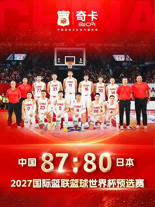 Fiba Basketball World Cup 2027 Asian Qualifiers Japan vs P.R.China