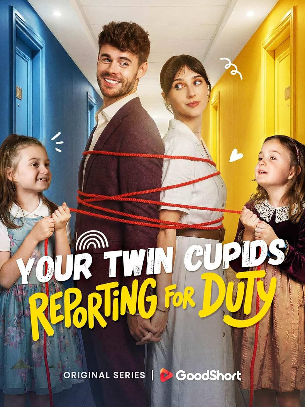 Your Twin Cupids Reporting for Duty