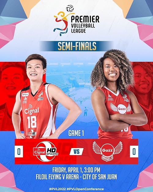 Premier Volleyball League: Cignal HD vs. Petro Gazz