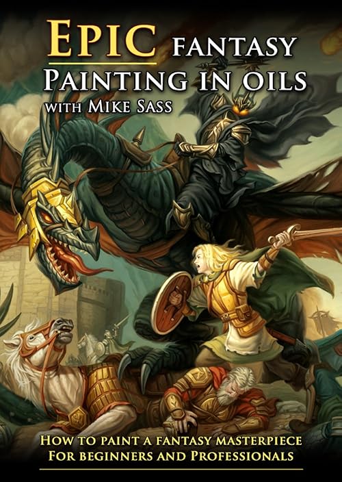 Epic Fantasy Painting in Oils