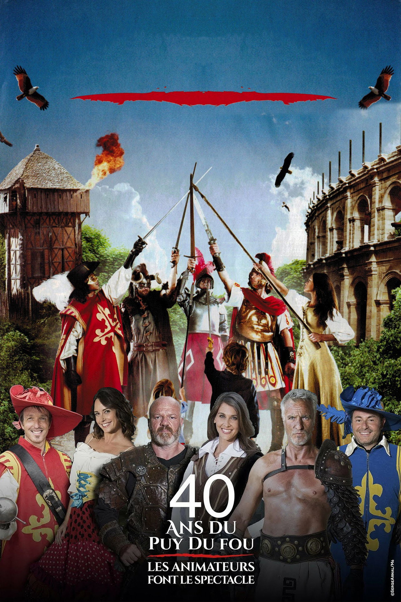 40 ans du Puy du Fou: les animateurs font le spectacle