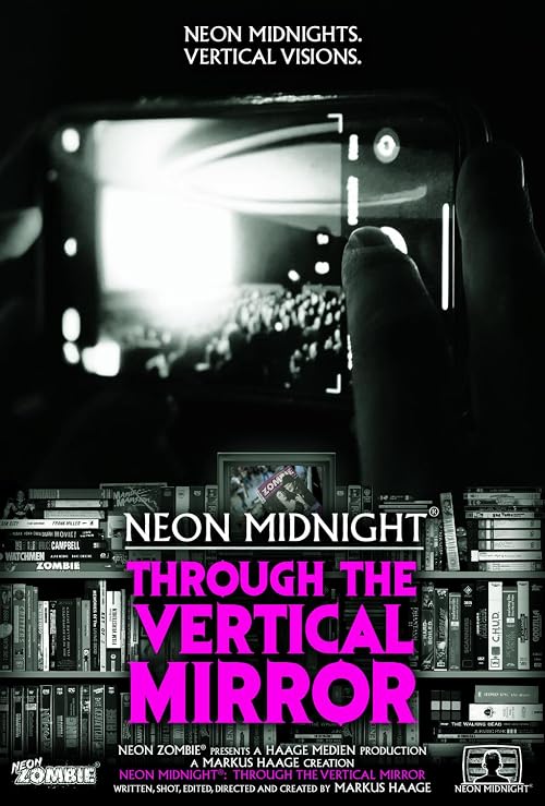 Neon Midnight: Through the Vertical Mirror