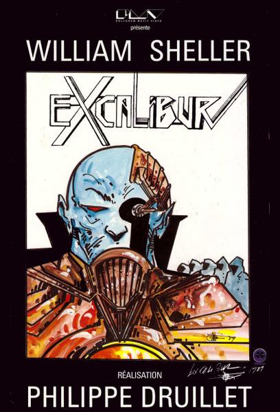 Making-of du clip 'Excalibur' de William Sheller