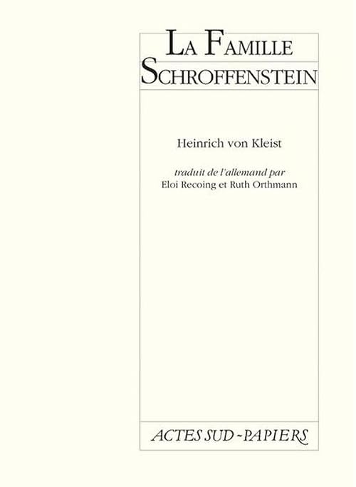 La Famille Schroffenstein