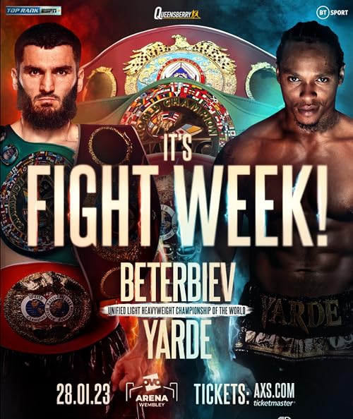 Unified Light-Heavyweight Championship of the World Title Fight: Beterbiev v Yarde