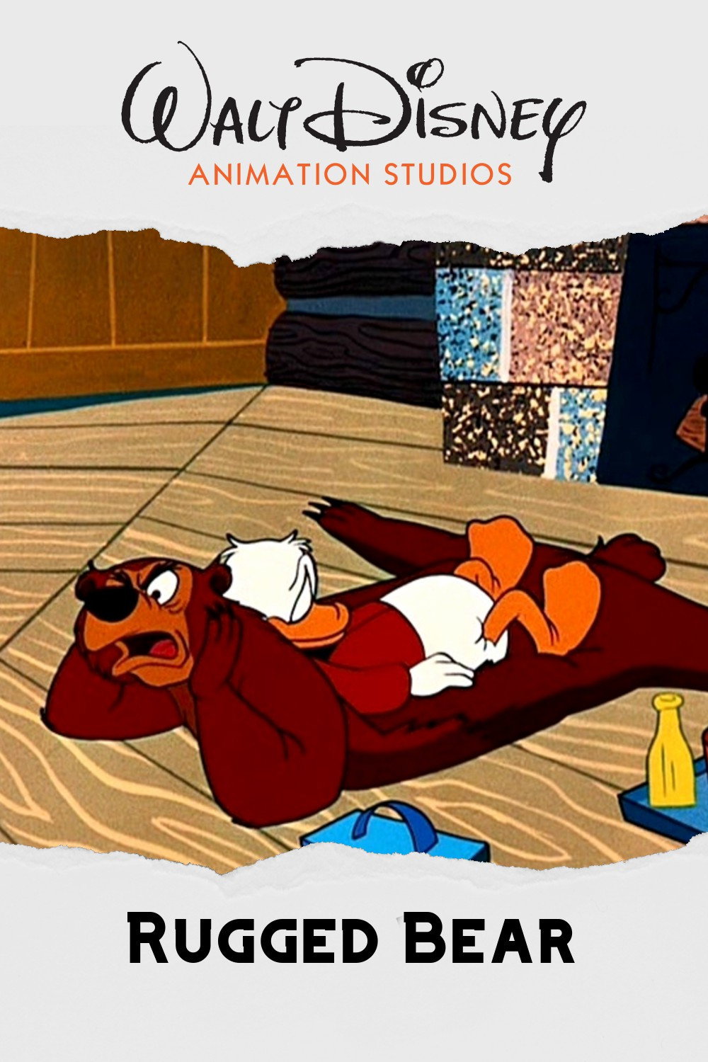 Суровый медведь