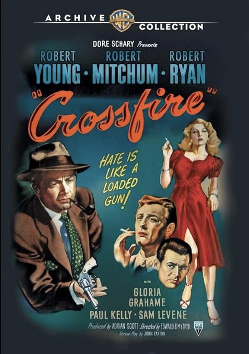 Crossfire: audio commentary with Alain Silver, James Ursini and Edward Dmytryk