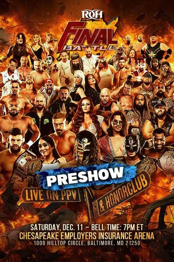 ROH Final Battle: Preshow